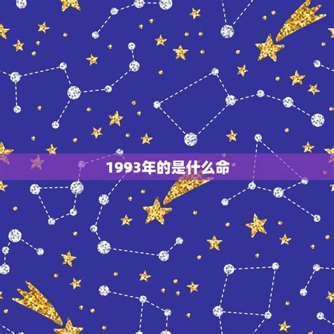 1993是什么年|1993年